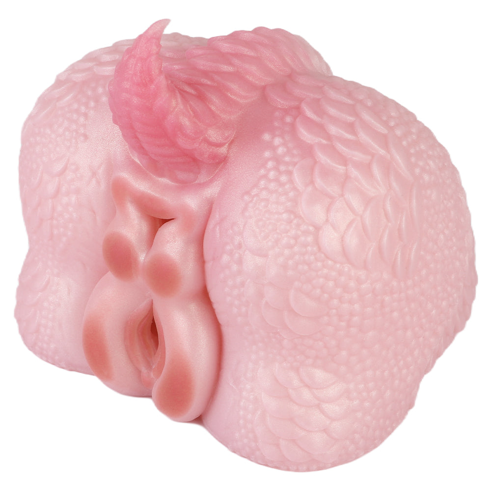 Roze Fantasiebeest Pocket Pussy Met Dubbele Ingang