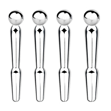 RVS Sperm Stopper Met Kogelkop En Urinegat