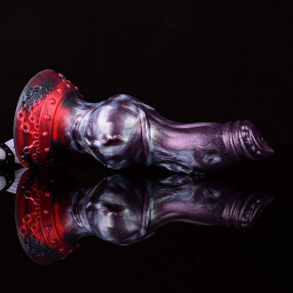 20 cm Textuur Dog Knot Squirtingdildo
