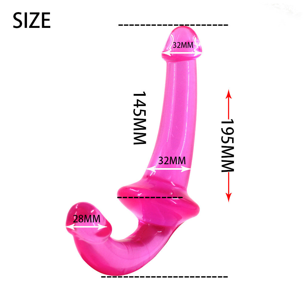 Crystal 19.5 cm Strapless Dildo