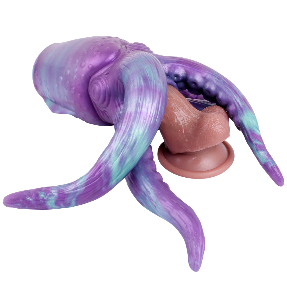 Purple Octopus Alien Male Masturbator Fleshlight