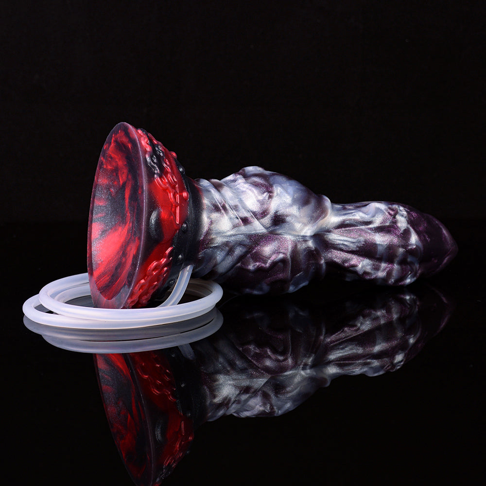 20 cm Textuur Dog Knot Squirtingdildo