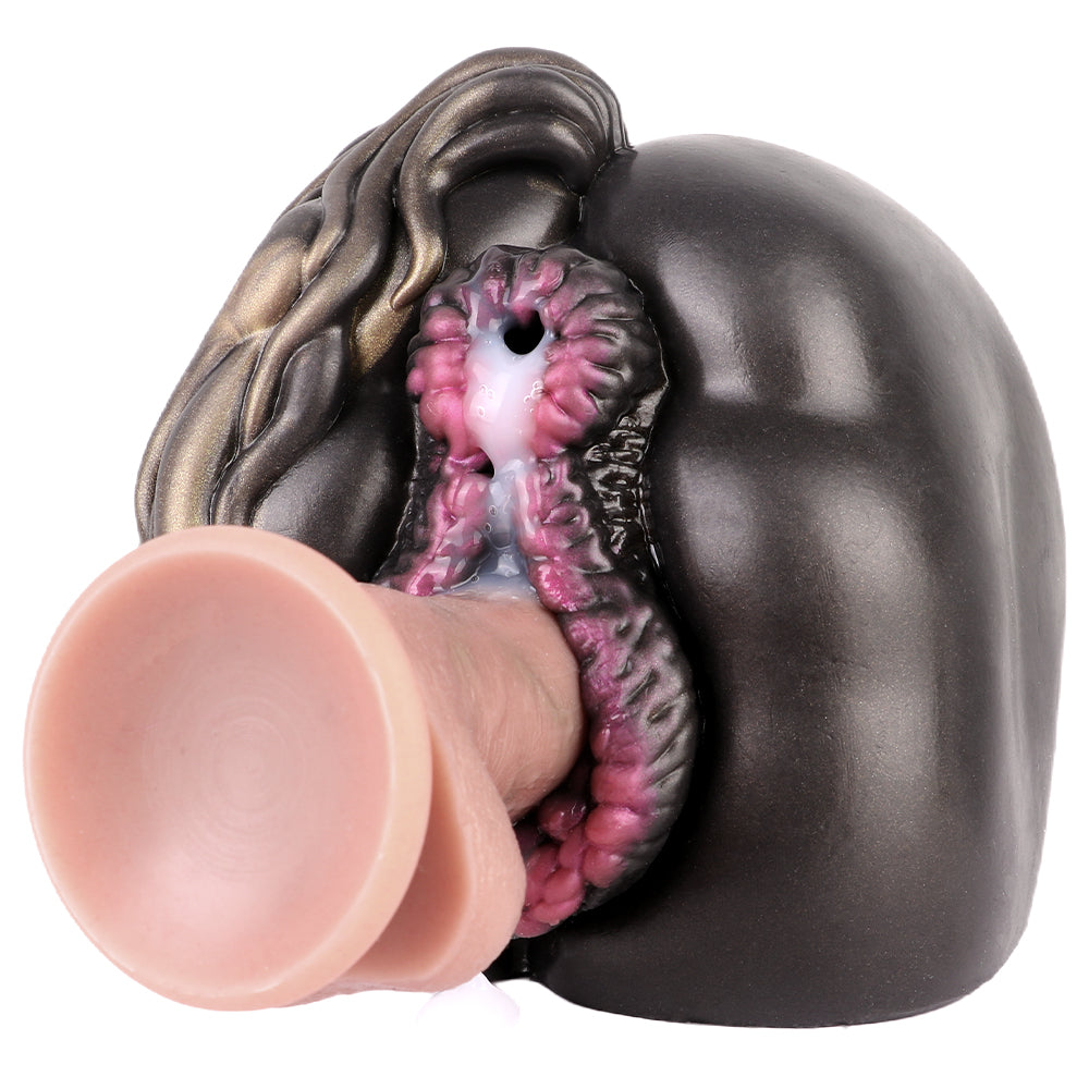 Zwarte Paarden Pocket Pussy Met Dubbele Ingang