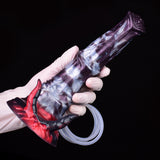 Load image into Gallery viewer, Ejaculation Dragon Demon Horn Silicone Fantasy Dildo