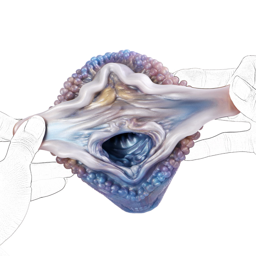 Fantasy Schelp Pocket Pussy Met Parelstructuur