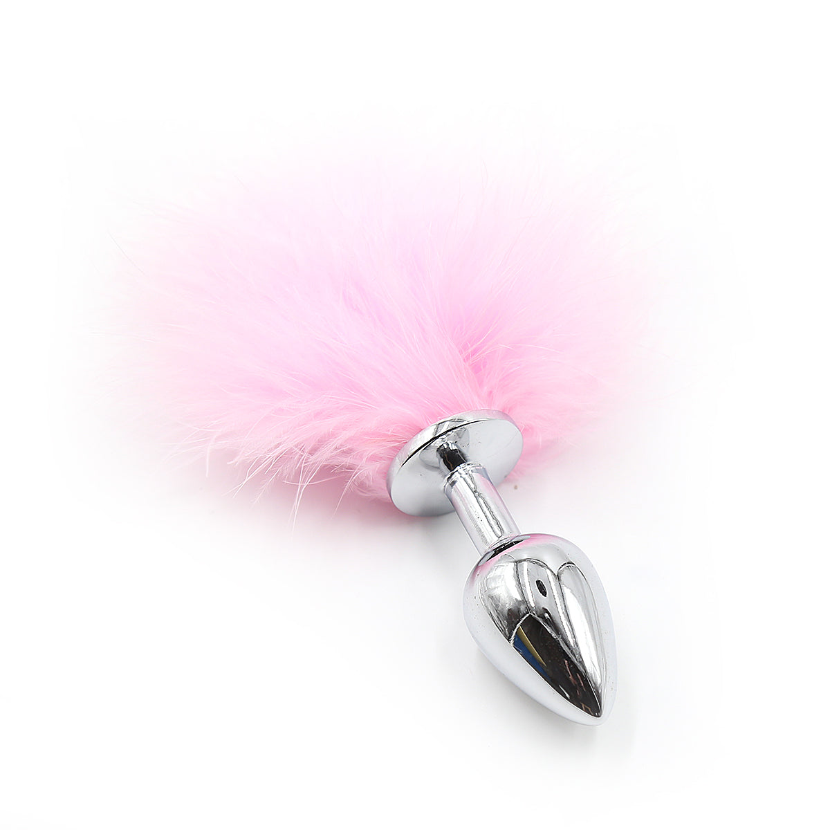 Small Bunny Tail Metal Butt Plug Fantasy