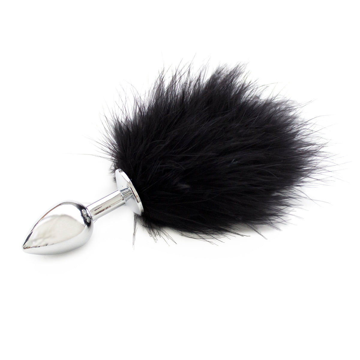 Small Bunny Tail Metal Butt Plug Fantasy