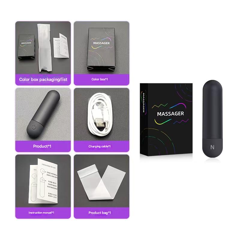 Waterdichte Oplaadbare Mini Bullet Clitoris Toy