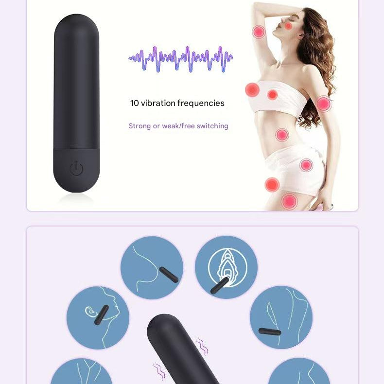 Waterdichte Oplaadbare Mini Bullet Clitoris Toy