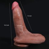 Charger l&#39;image dans la galerie, Levensechte Dildo Grote Zuignap 10 Inch