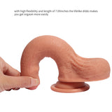 Charger l&#39;image dans la galerie, Realistic Uncut Dildo Silicone 7 inch