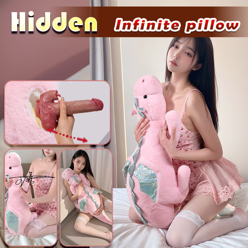 Roze Pluche Sex Machine Met Vier Dildo