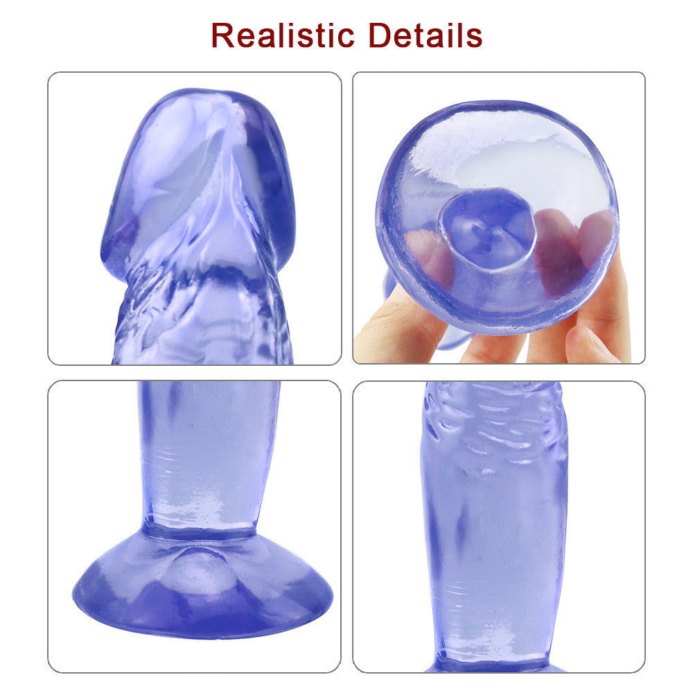 11cm Blauw Ruw Small Dildo