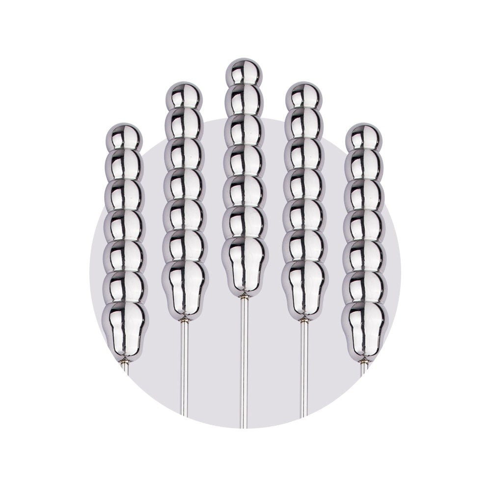 26.5cm RVS Kralenstaaf Voor Sounding Kink