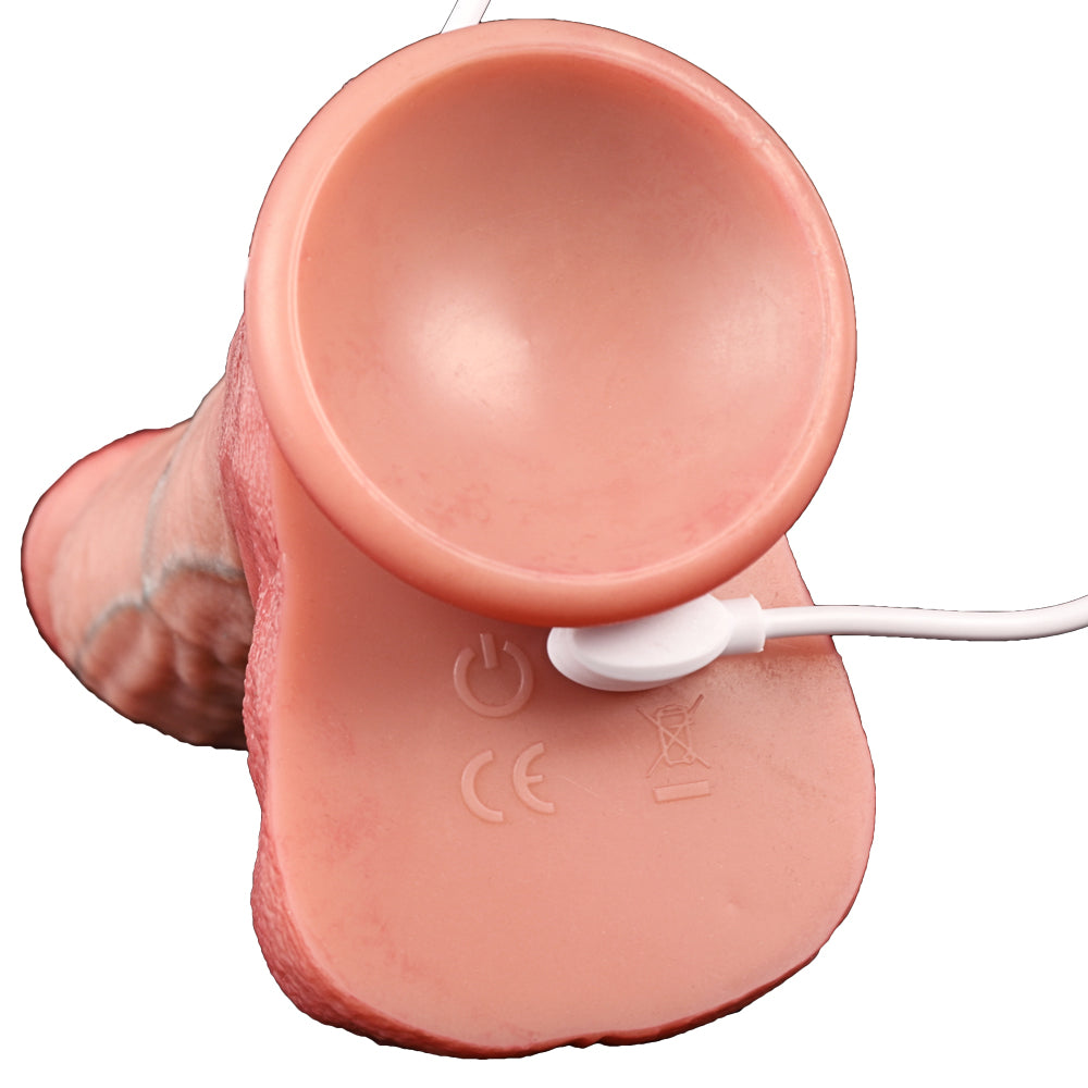 Automatische Remote Vibrator Met Stootfunctie En Verwarming