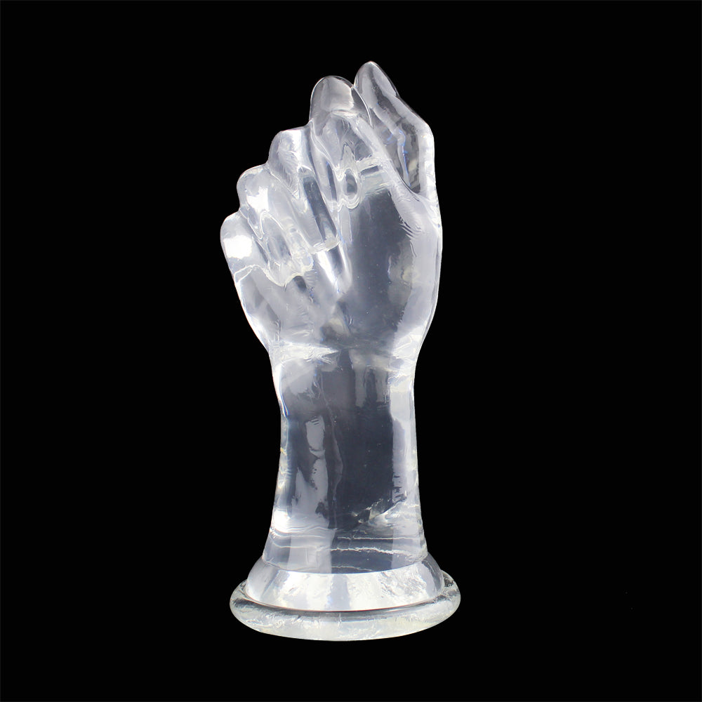 23cm Transparante Fistingdildo Met Zachte Siliconen