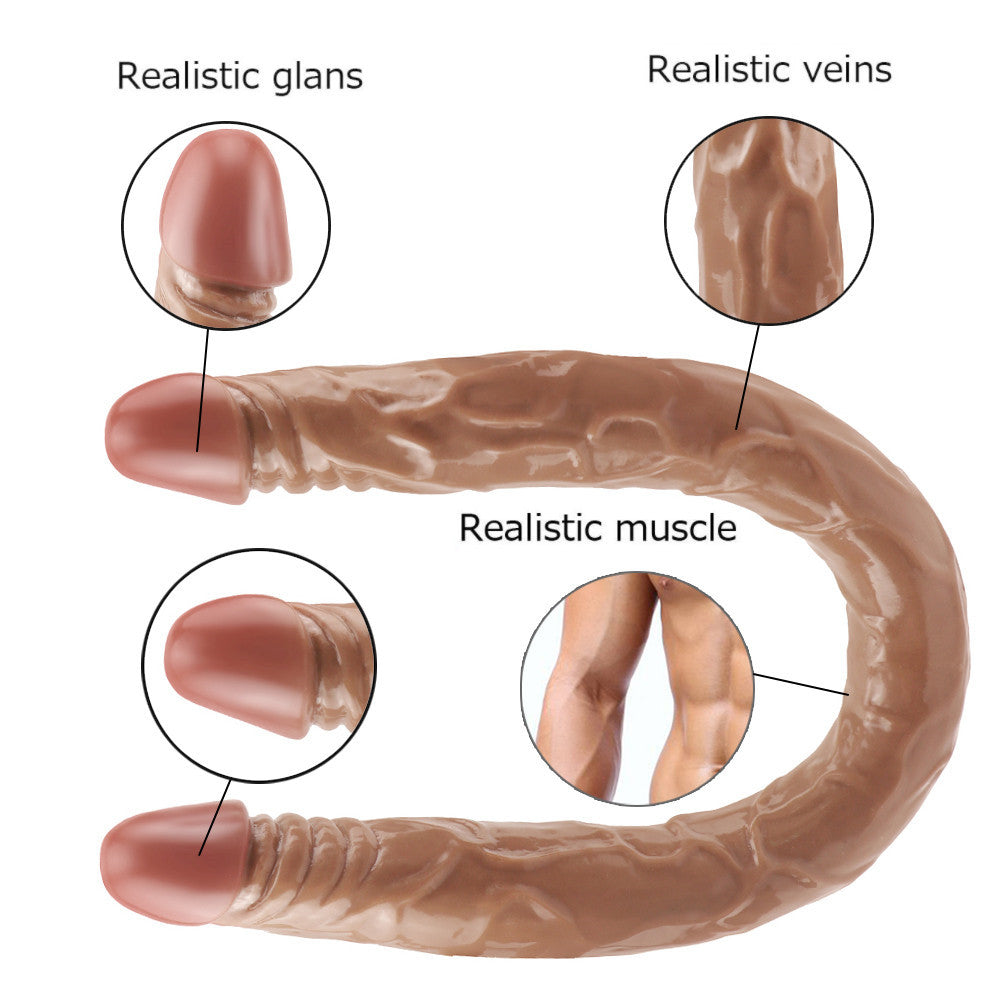 53 cm Extra Lange Realistische Dubbelzijdige Dildo