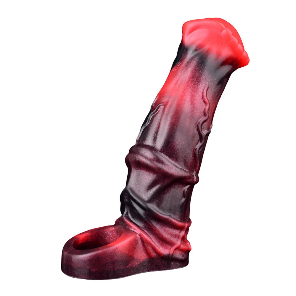 Vibrerende Horse Cock Sleeve 18cm Met Afstandsbediening