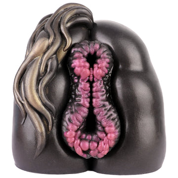 Zwarte Paarden Pocket Pussy Met Dubbele Ingang