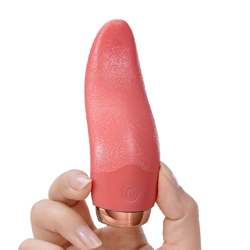 Tongue Vibrator Met Clit Stimulator Zachte Siliconen