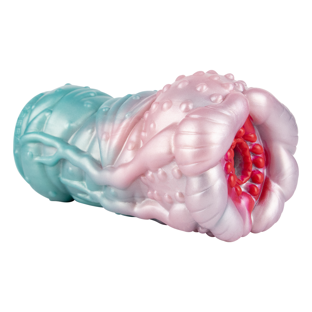 Parelmoer Monster Pocket Pussy Van Silicone