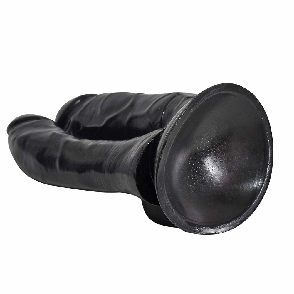 18cm Zachte Realistische Dubbele Penetratie Dildo
