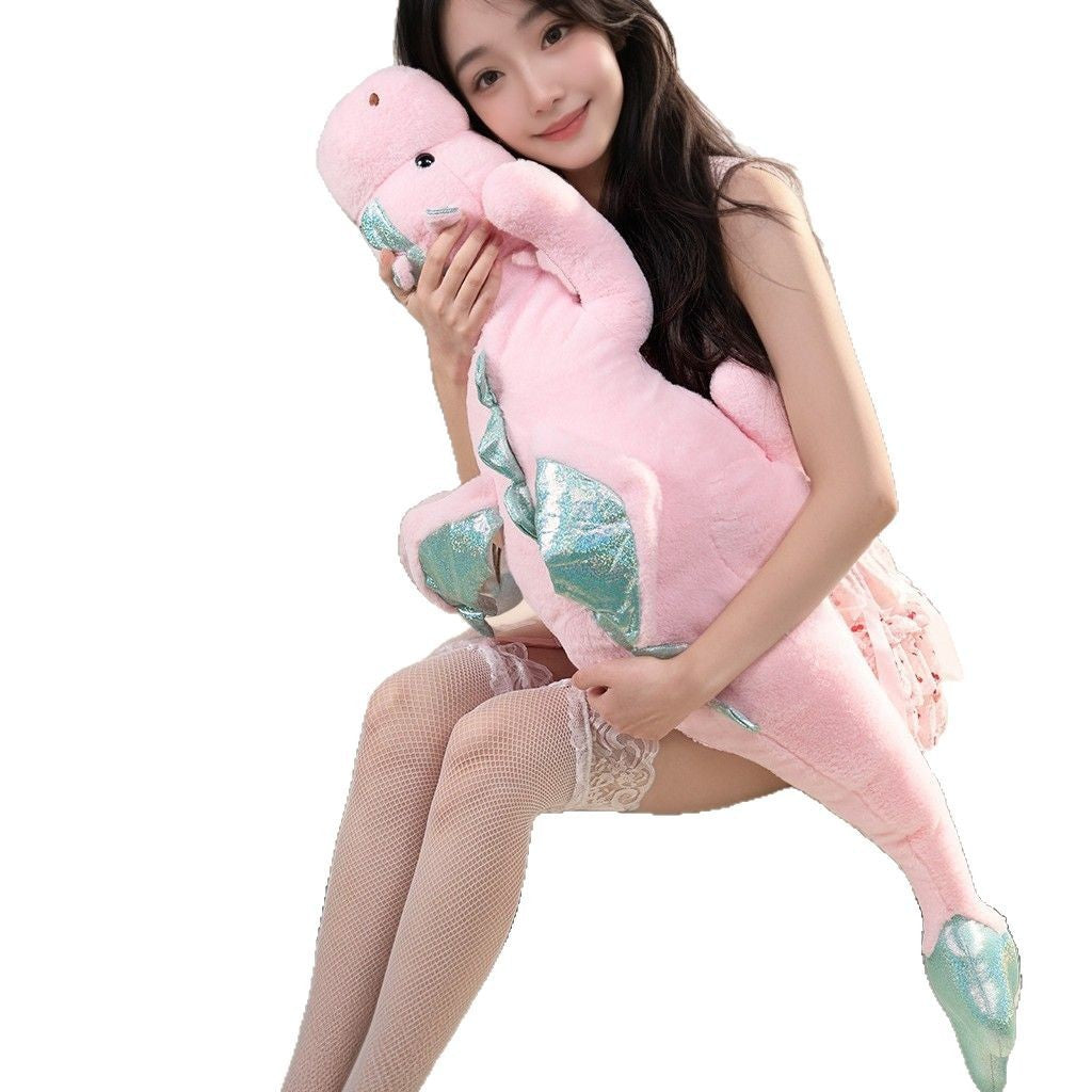 Roze Pluche Sex Machine Met Vier Dildo