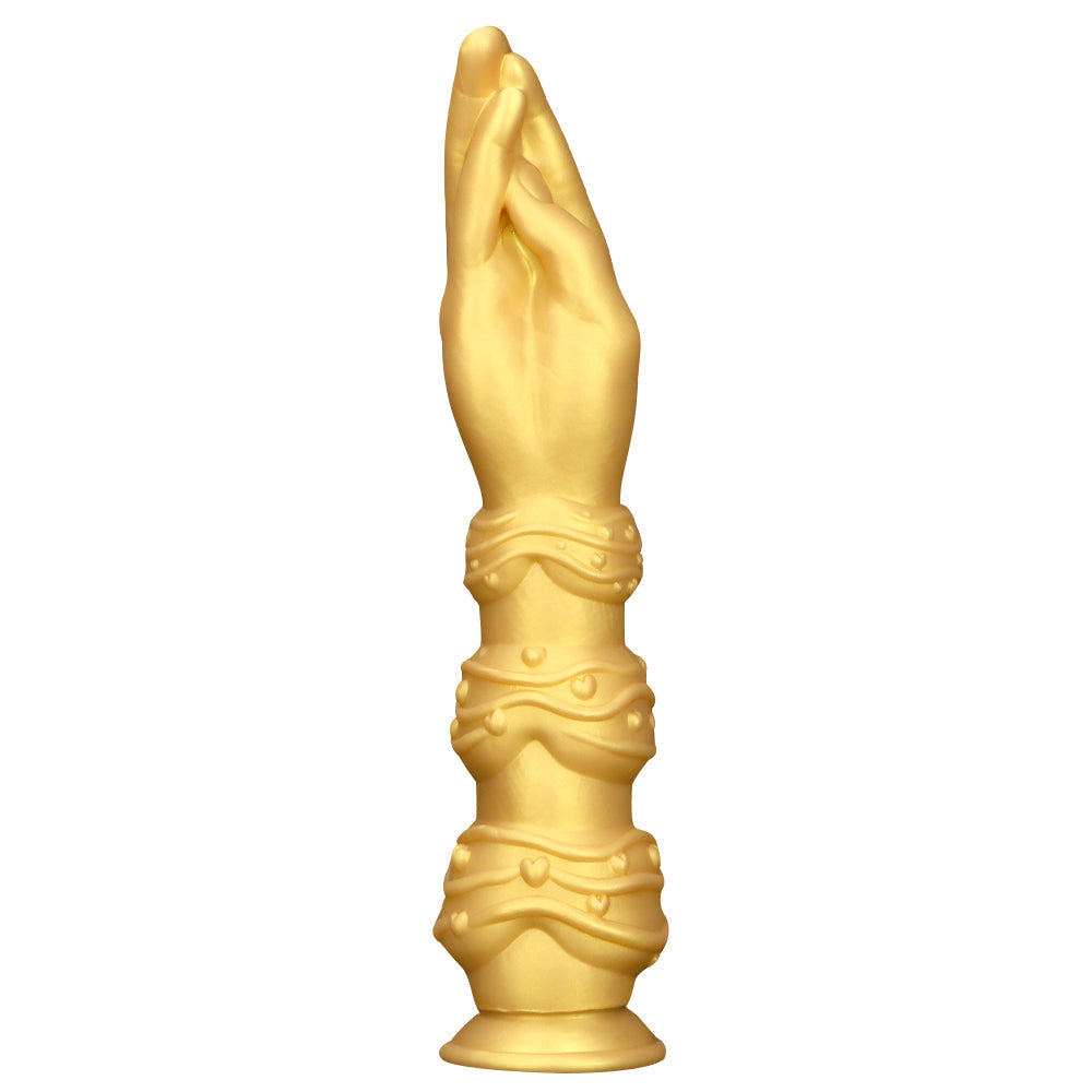 33cm Gouden Grote Armdildo Met Siliconen