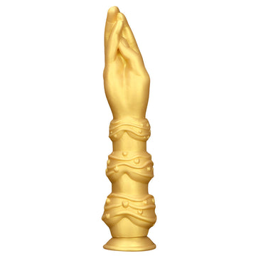 33cm Gouden Grote Armdildo Met Siliconen