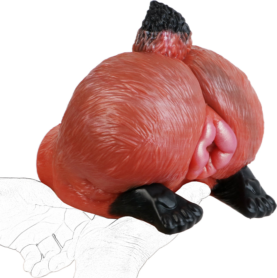 Vos Masturbator Pocket Pussy Met Realistische Dieren Details