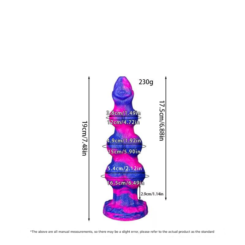 Grote Monster Dogdildo Met Knot 25cm