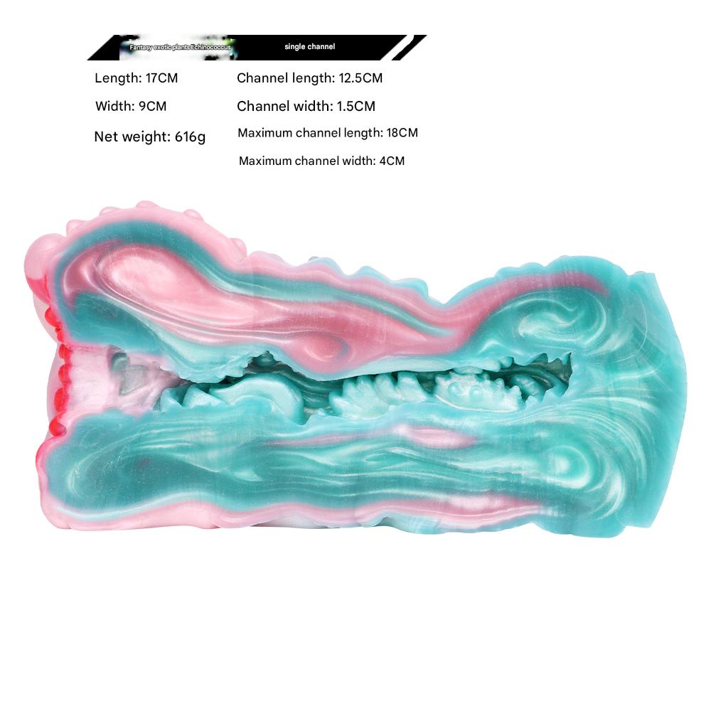 Parelmoer Monster Pocket Pussy Van Silicone