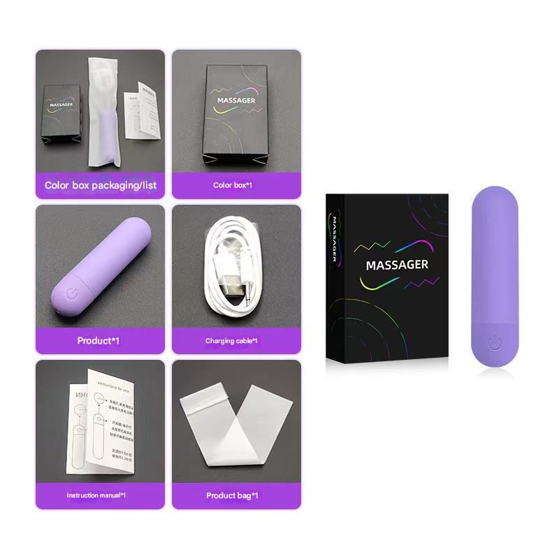 Waterdichte Oplaadbare Mini Bullet Clitoris Toy