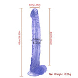 Charger l&#39;image dans la galerie, Anale blauwe dildo