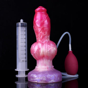 22 cm Big Knot Fantasy Squirting Dogdildo