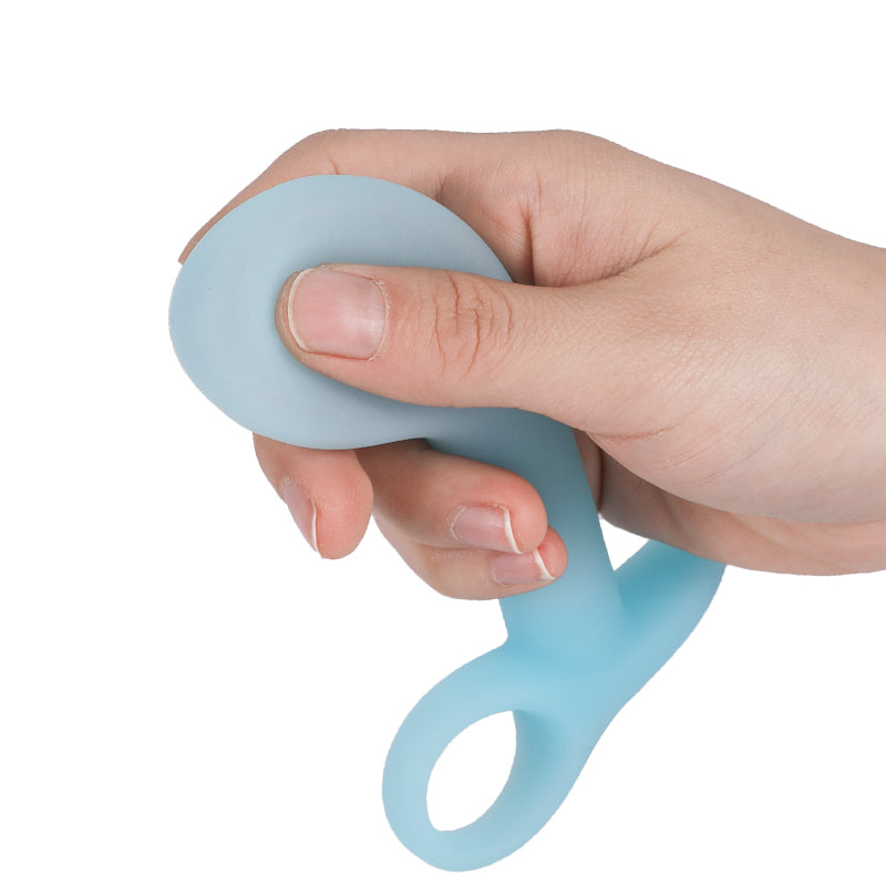 Siliconen Light Up Butt Plug Met Luchtpomp