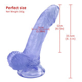 Charger l&#39;image dans la galerie, Blauwe gebogen dildo