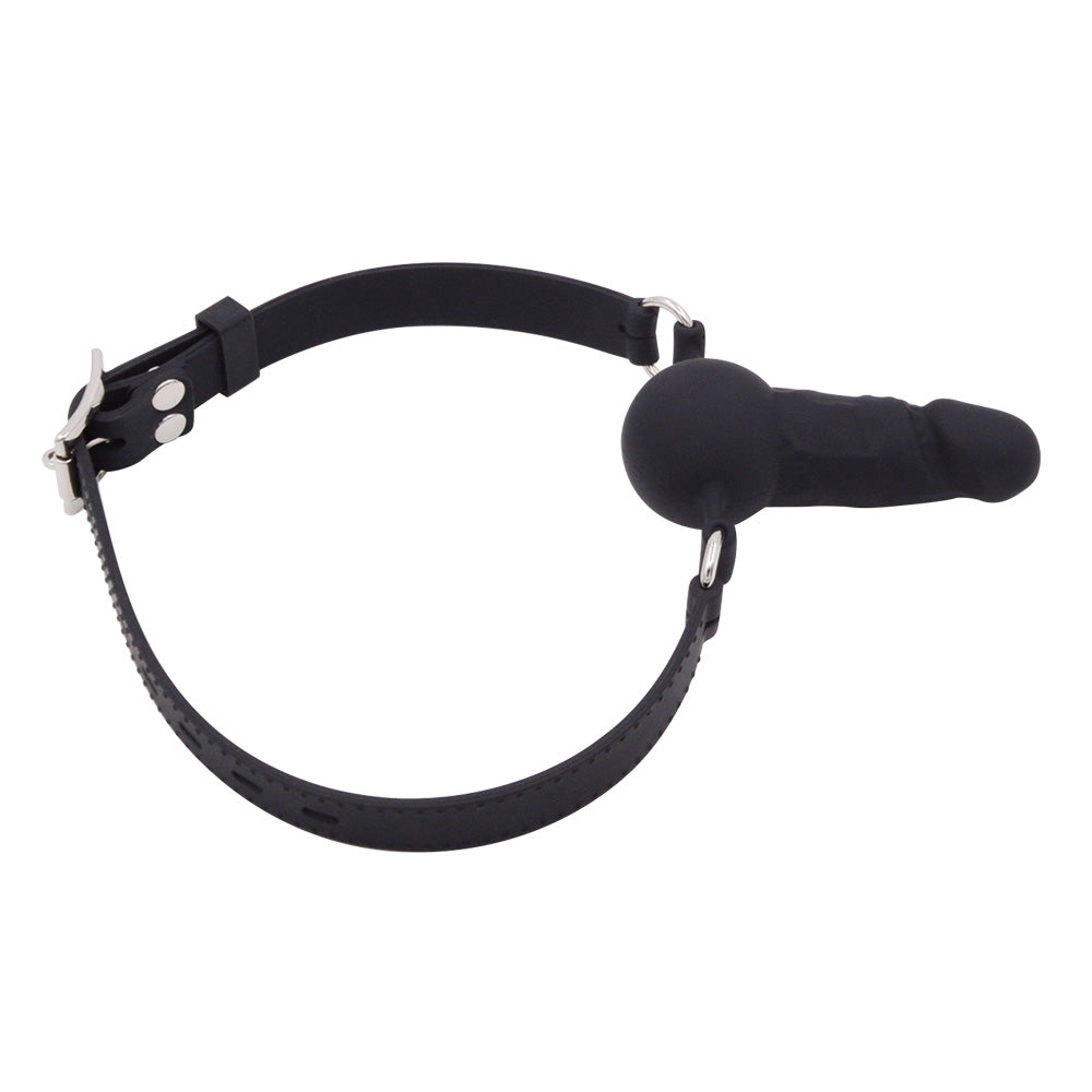 BDSM Femdom Strap On DildoGag