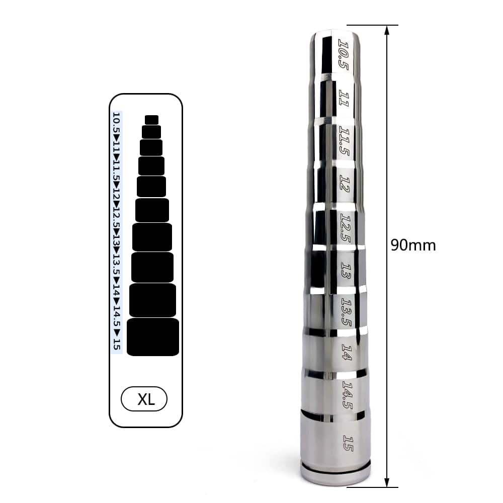 RVS Penisplugs Set Met Geleidelijke Maatopbouw