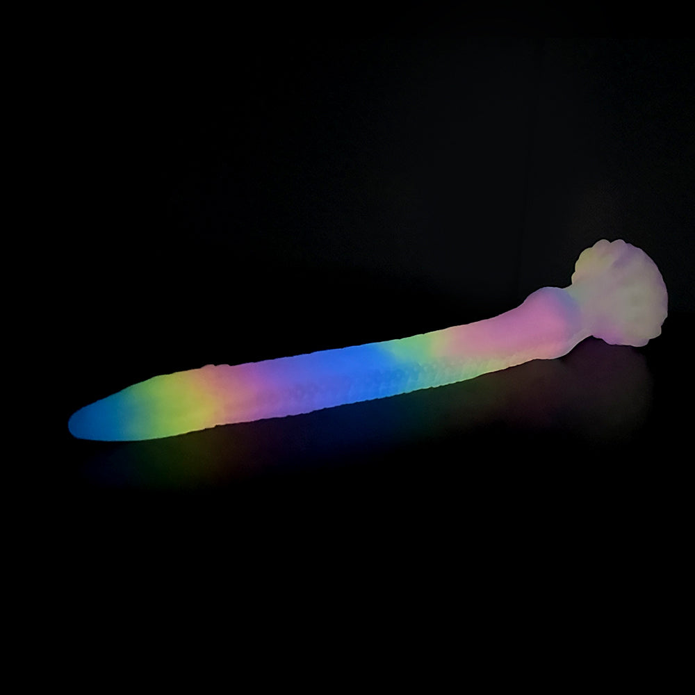 78 cm Lichtgevende Fantasy XXL Tenticle Dildo
