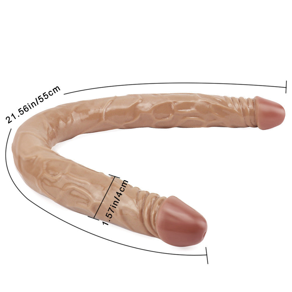 53 cm Extra Lange Realistische Dubbelzijdige Dildo