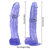 Charger l&#39;image dans la galerie, 10 inch kromme mond blauwe dildo