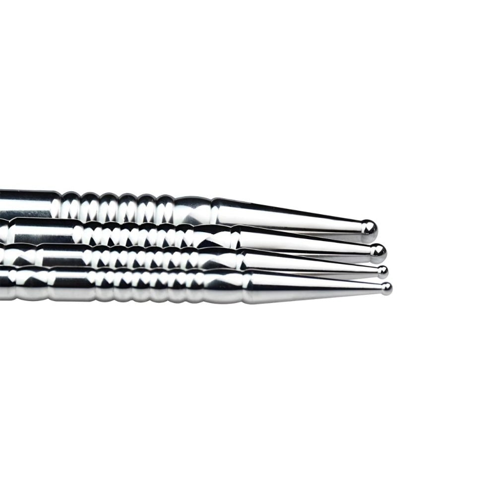 RVS Penisplug Vier Maten BDSM Sounding