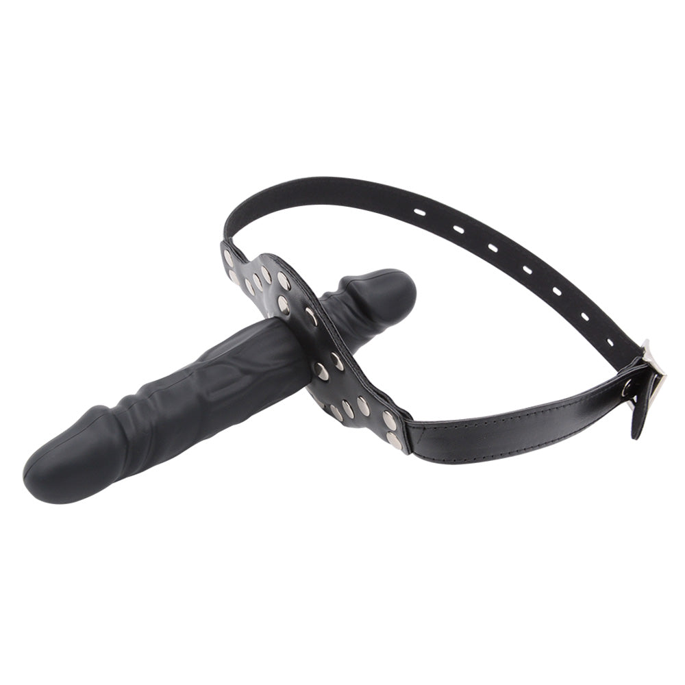 BDSM PenisGag met Dubbele Dildo