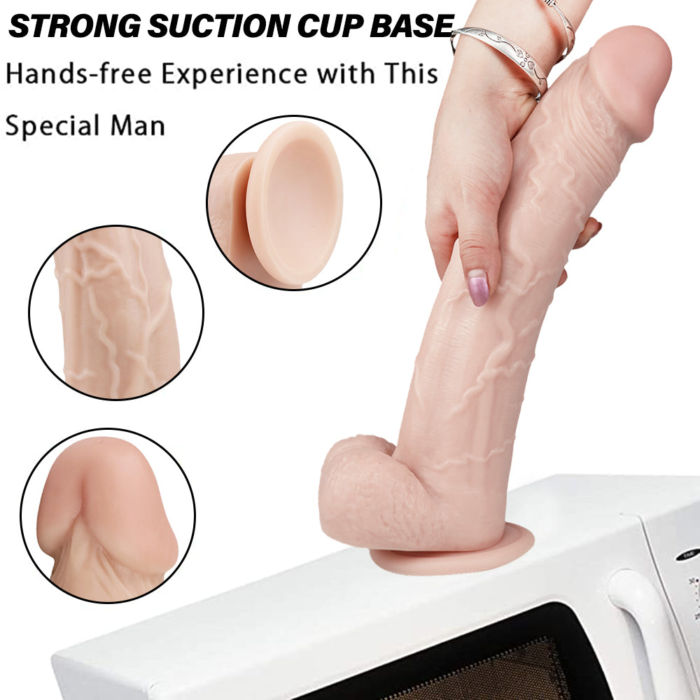 Grote Realistische Dildo Met Zuignap 30cm