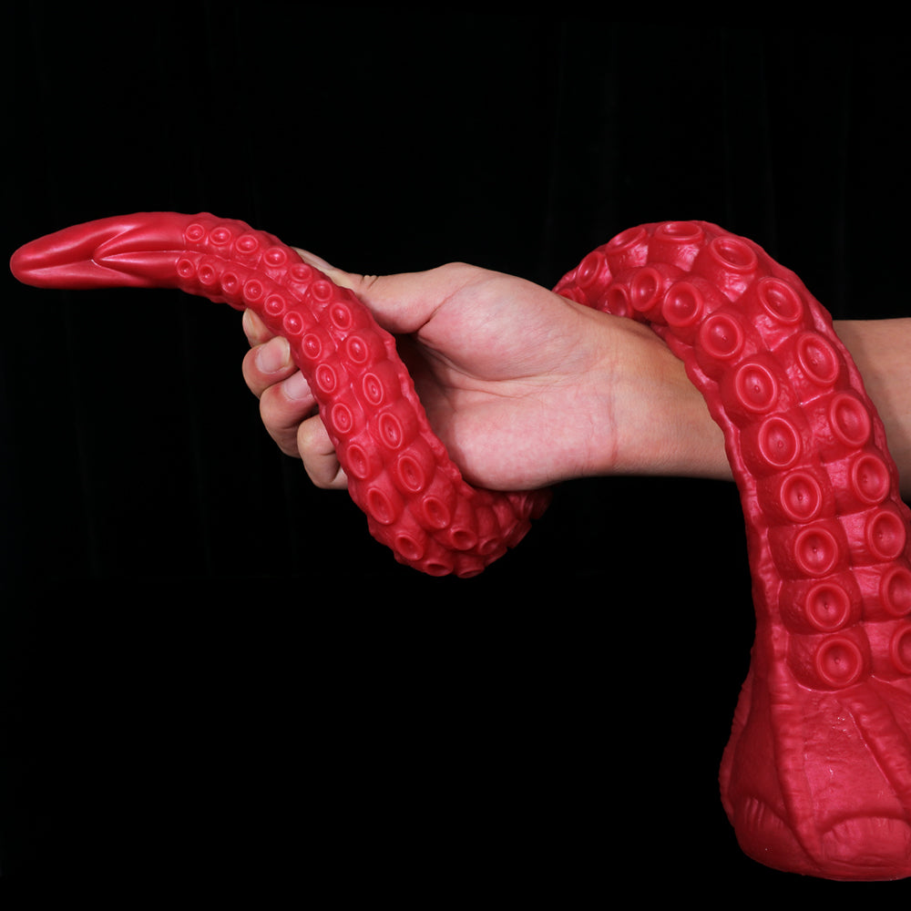 Rode XXL Fantasy Octopus Tenticle Dildo