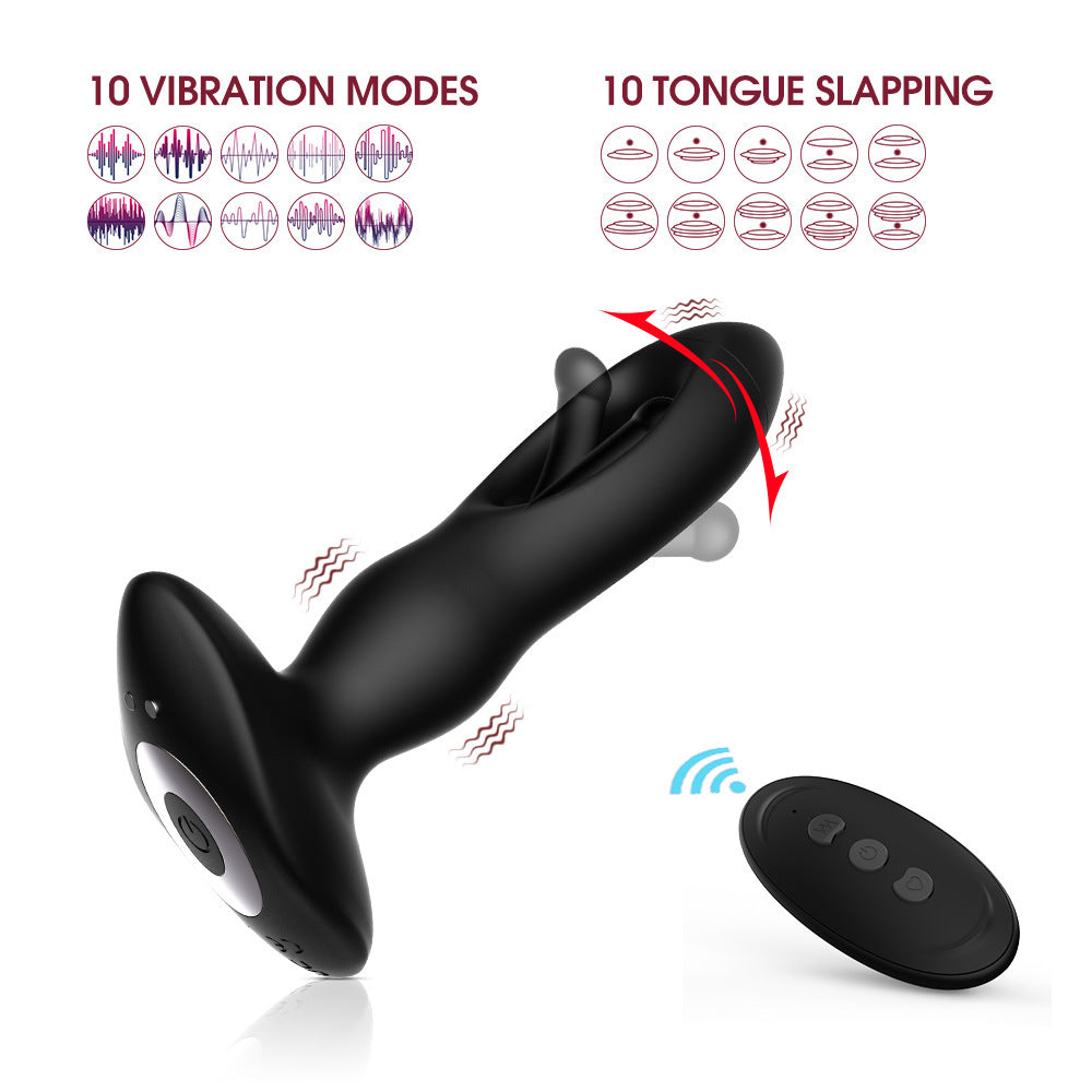 Anaal Vibrator Met Afstandsbediening Voor P-Punt