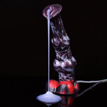25cm Paarden Squirting Dildo Met Grote Knot
