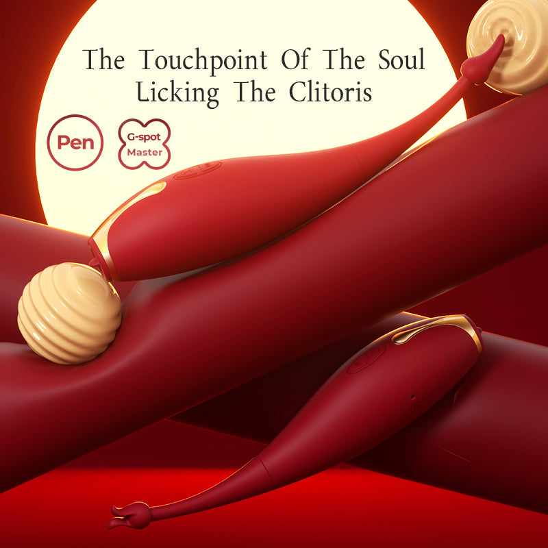 G Spot Vibrator Met Tongue Licking Functie Voor Koppels