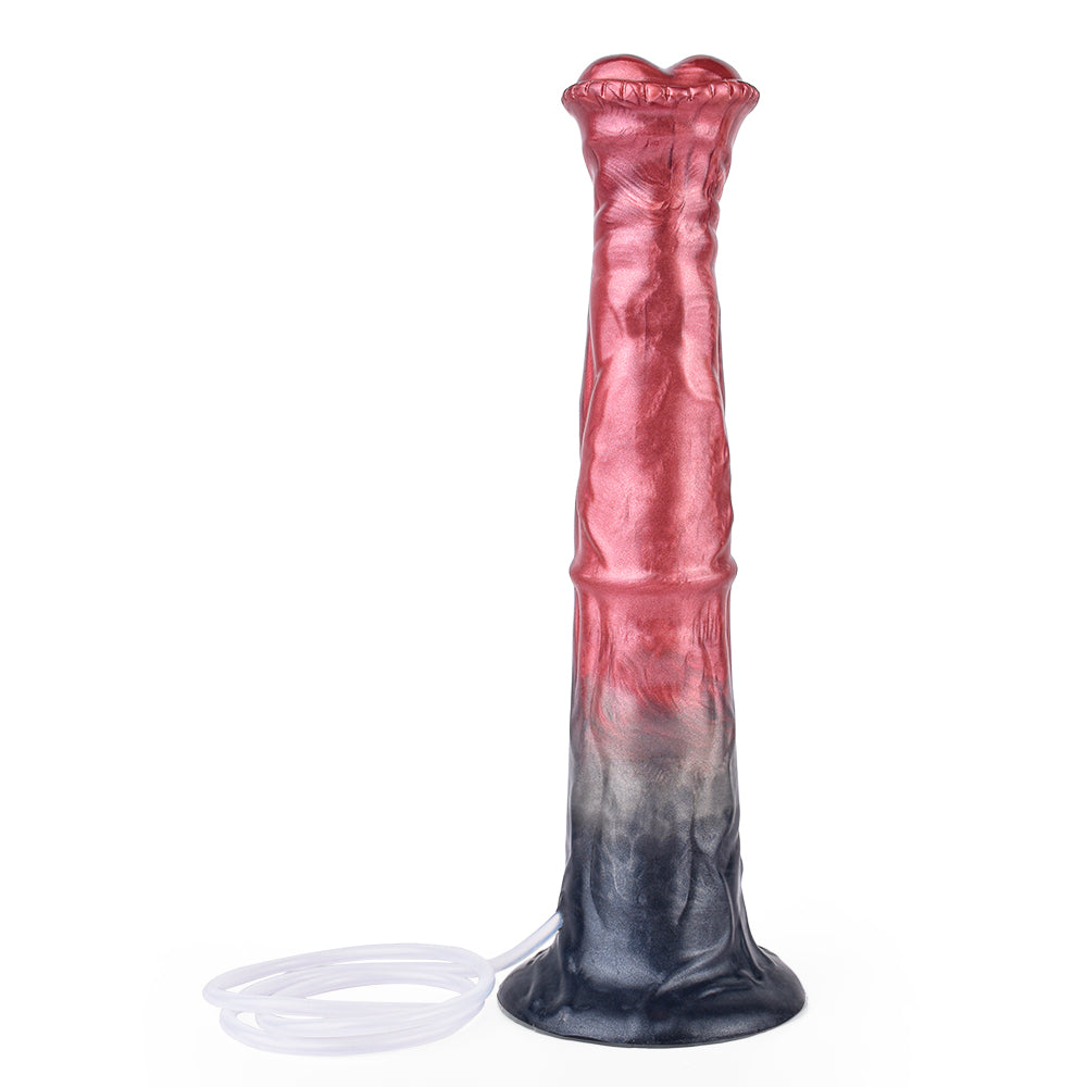 30.5 cm Lange Fantasy Squirtingdildo Met Paardvorm
